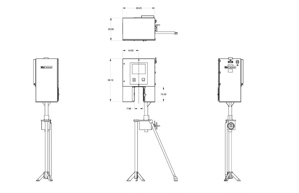 Spectrovision Dimensions